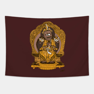 BUDDAH MUMMY Tapestry