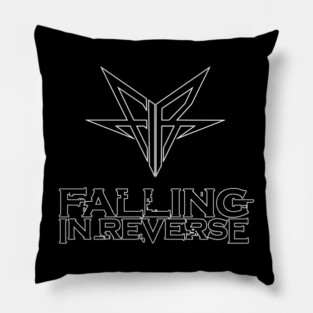 Falling In Reverse Rock Logo Pillow