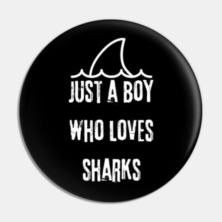 Shark Lover Pin