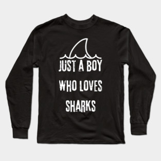Shark Lover Long Sleeve T-Shirt