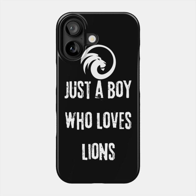 Lion Lover Phone Case by BlackMeme94