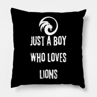 Lion Lover Pillow