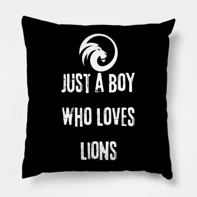 Lion Lover Pillow by BlackMeme94