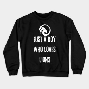 Lion Lover Crewneck Sweatshirt