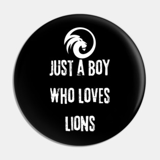 Lion Lover Pin