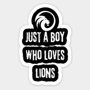 Lion Lover Sticker