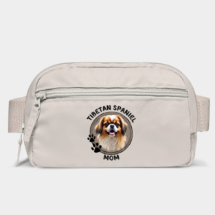 Tibetan Spaniel Mom Dog Breed Lover Portrait Bag