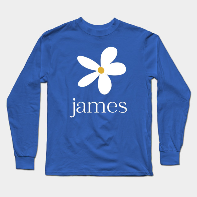 James Band Flower Long Sleeve T-Shirt by Timeless Chaos