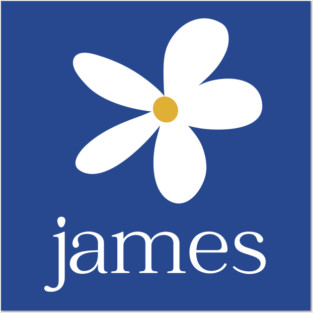 James Band Flower Posters and Art