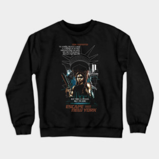 ESCAPE FROM NEW YORK 1981 - CARPENTER'S Crewneck Sweatshirt