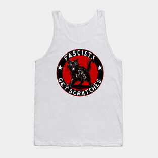 Cats Against Fascists Tank Top