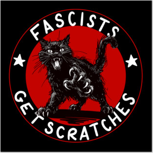 Cats Against Fascists Posters and Art