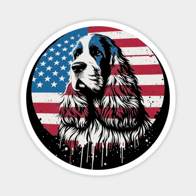 American Cocker Spaniel Magnet by JessArty