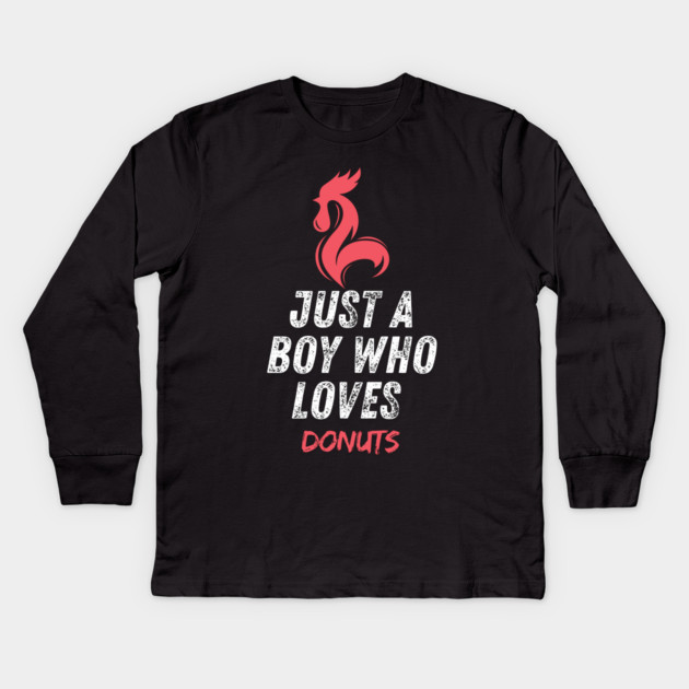 Chicken Lover Kids Long Sleeve T-Shirt by BlackMeme94