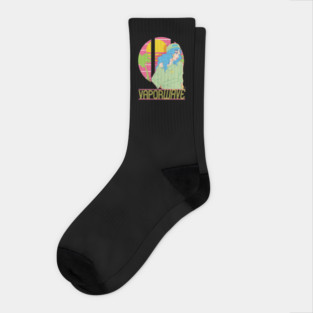 Vaporwave Girl Socks