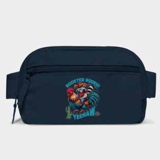 Funny Cowboy Raccoon Riding Rooster Rodeo Western Bag
