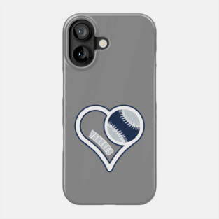 I Heart New York Yankees Baseball Phone Case