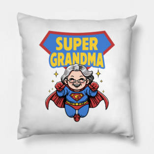 Grandmother Mother’s Day Super The Grandma Gift For Grammie Pillow