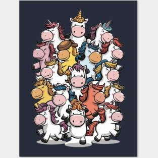 Unicorns Posters and Art