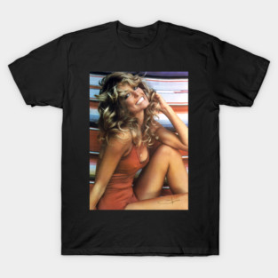 Iconic Retro Farah Fawcett T-Shirt