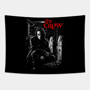 90s The Crow Movie Tapestry