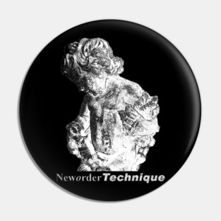 Vintage New Order Band Pin