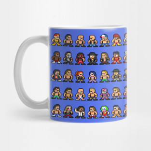 8-bit Wrestling! Mug