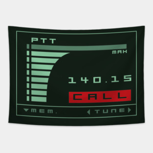 Metal Gear Solid Codec Screen - Inspired by Kojima's MGS Tapestry