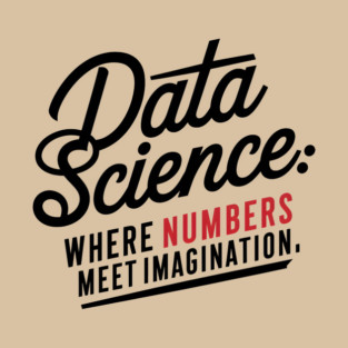 Data Science: Where Numbers Meet Imagination T-Shirt