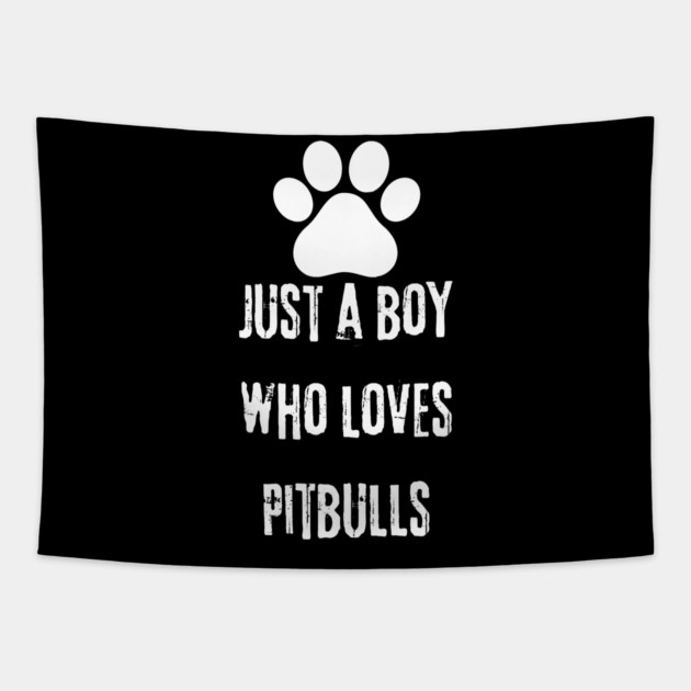 Pitbull Lover Tapestry by BlackMeme94