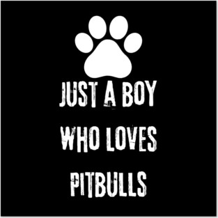 Pitbull Lover Posters and Art
