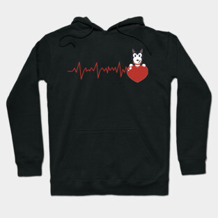husky dog love Hoodie