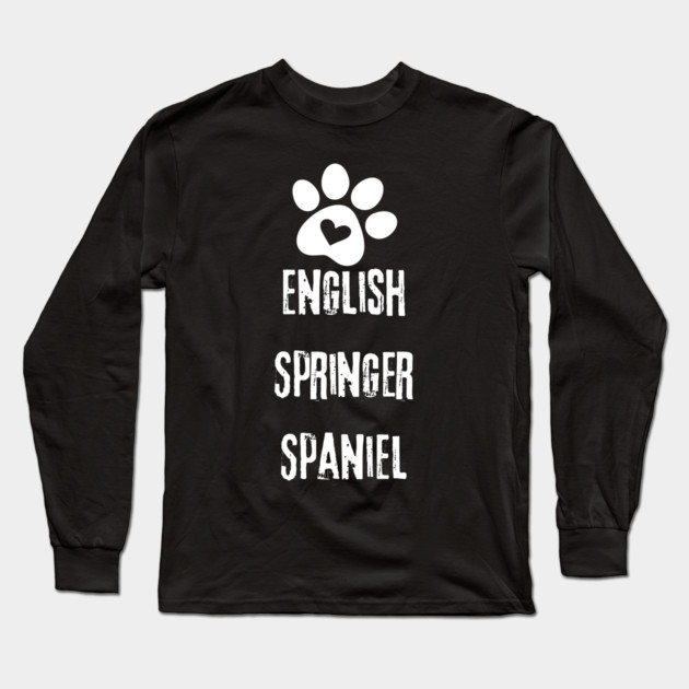 English Springer Spaniel Long Sleeve T-Shirt by BlackMeme94