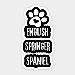 English Springer Spaniel Sticker
