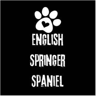 English Springer Spaniel Posters and Art