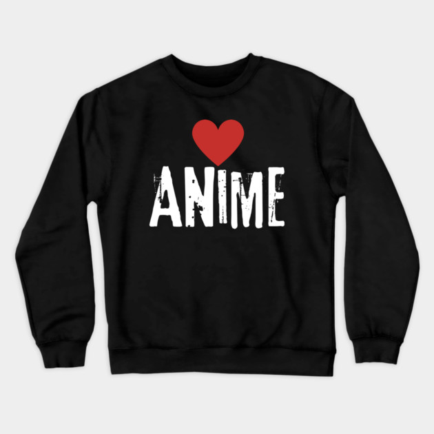 Anime Lover Crewneck Sweatshirt by BlackMeme94