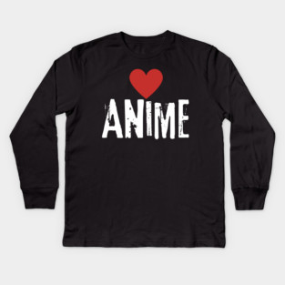 Anime Lover Kids Long Sleeve T-Shirt