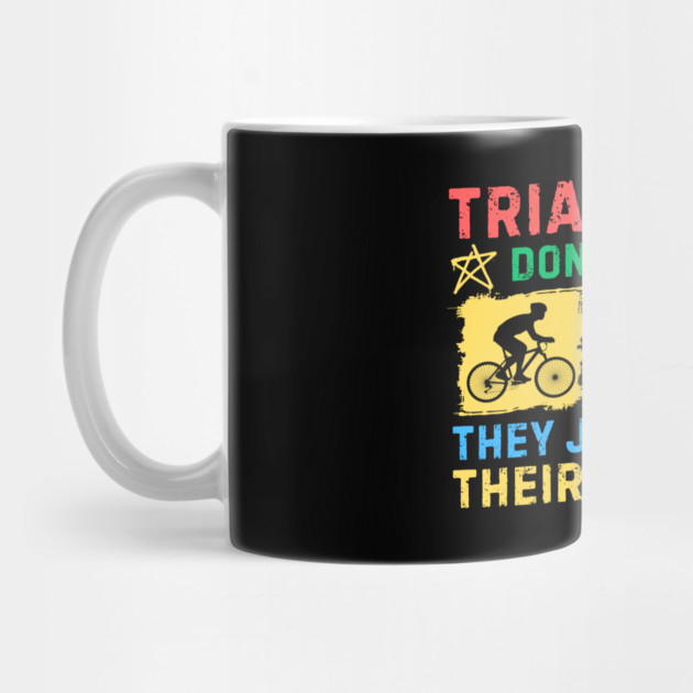 Retro Triathlete Quote by The WYLD Tribe