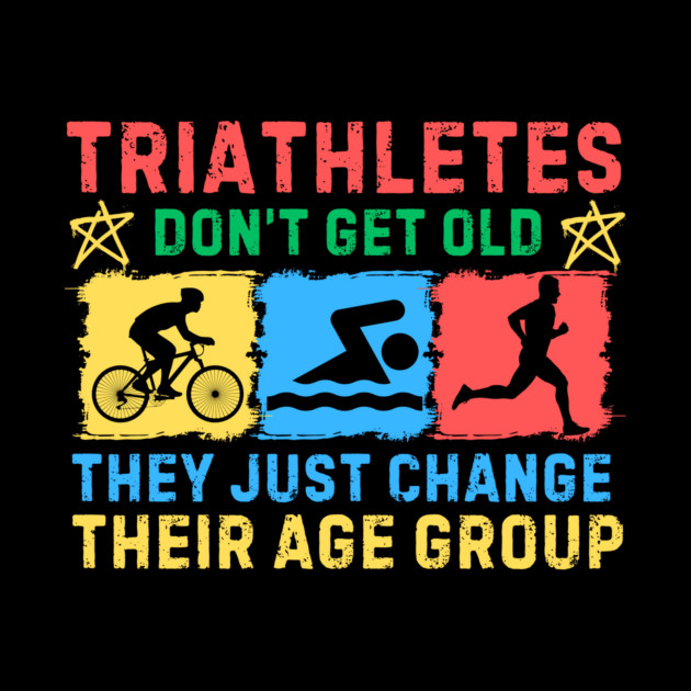 Retro Triathlete Quote by The WYLD Tribe