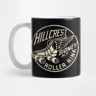 Vintage Roller Skating New York Mug