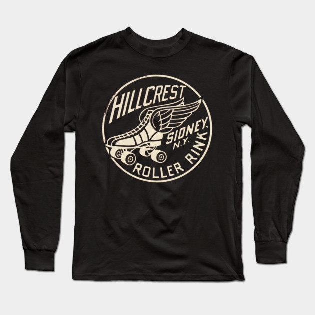 Vintage Roller Skating New York Long Sleeve T-Shirt by Timeless Chaos