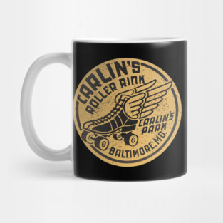 Vintage Roller Skating Baltimore Mug