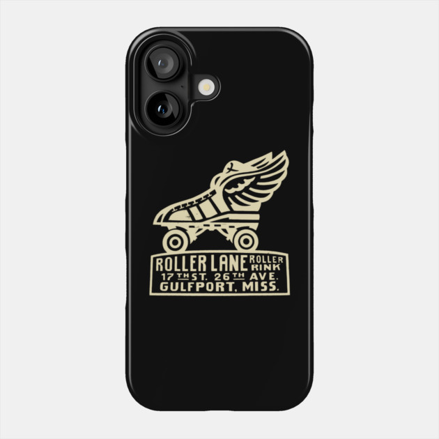 Vintage Roller Skating Mississippi Phone Case by Timeless Chaos