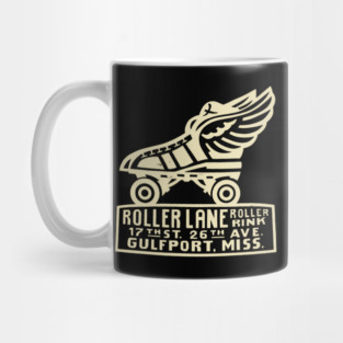 Vintage Roller Skating Mississippi Mug