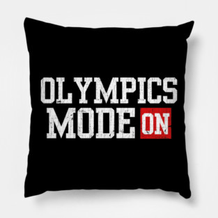 Olympics Mode On Pillow