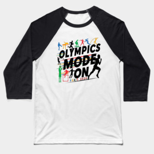 Olympics Mode On Paris 2024 Baseball T-Shirt