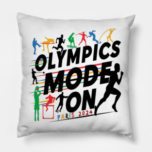 Olympics Mode On Paris 2024 Pillow