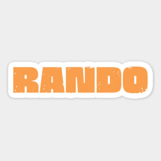 Rando Sticker