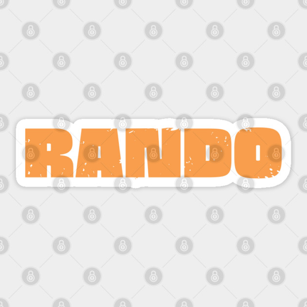 Rando Sticker by Timeless Chaos