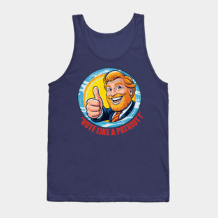 "Vote Like a Patriot!" Tank Top